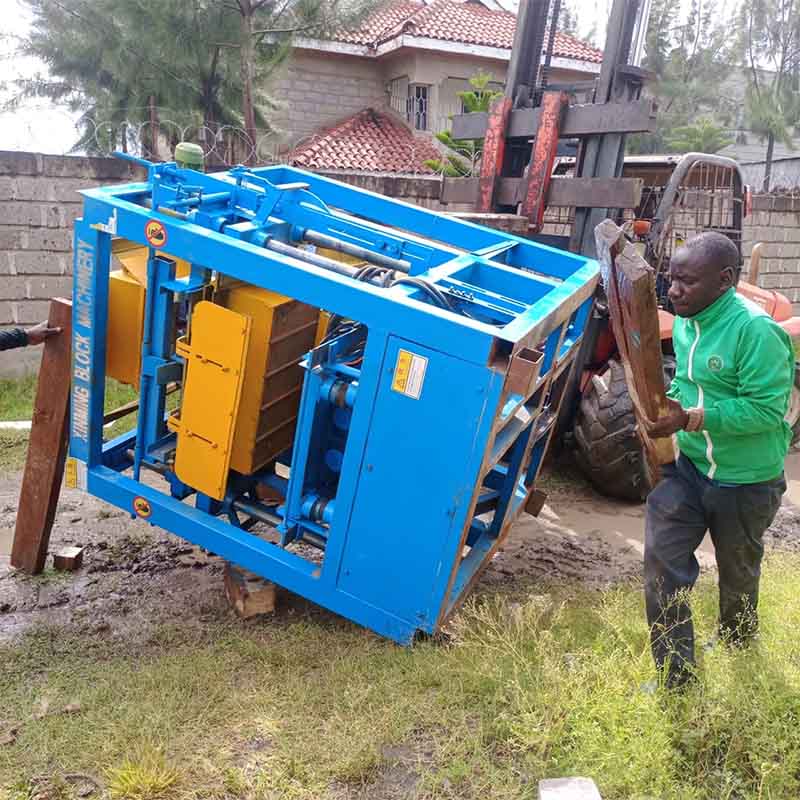 block machine